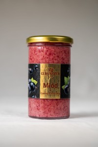 Miód z czarną porzeczką 270g