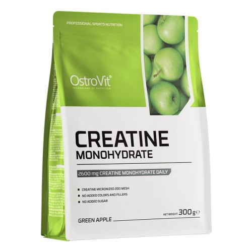 OstroVit Monohydrat Kreatyny Zielonego Jabłka 300g
